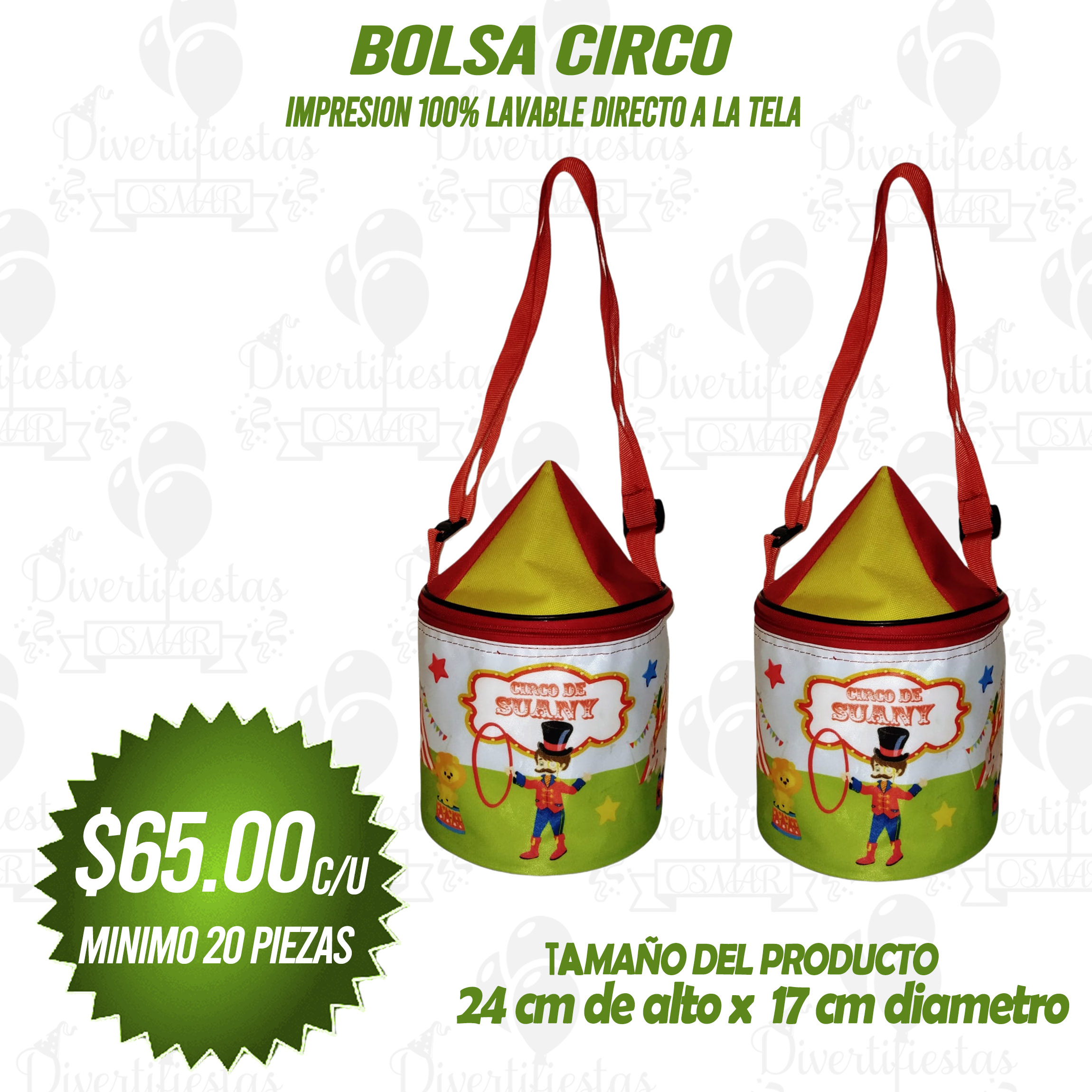 BOLSA CIRCO  BCL-448