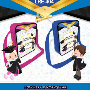 LONCHERA RECTANGULAR graduacion