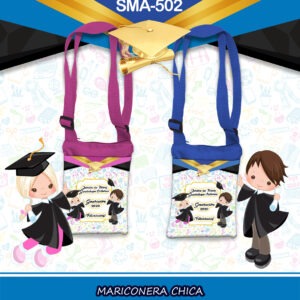 MARICONERA CHICA CON BOLSA EN FRENTE graduaciones