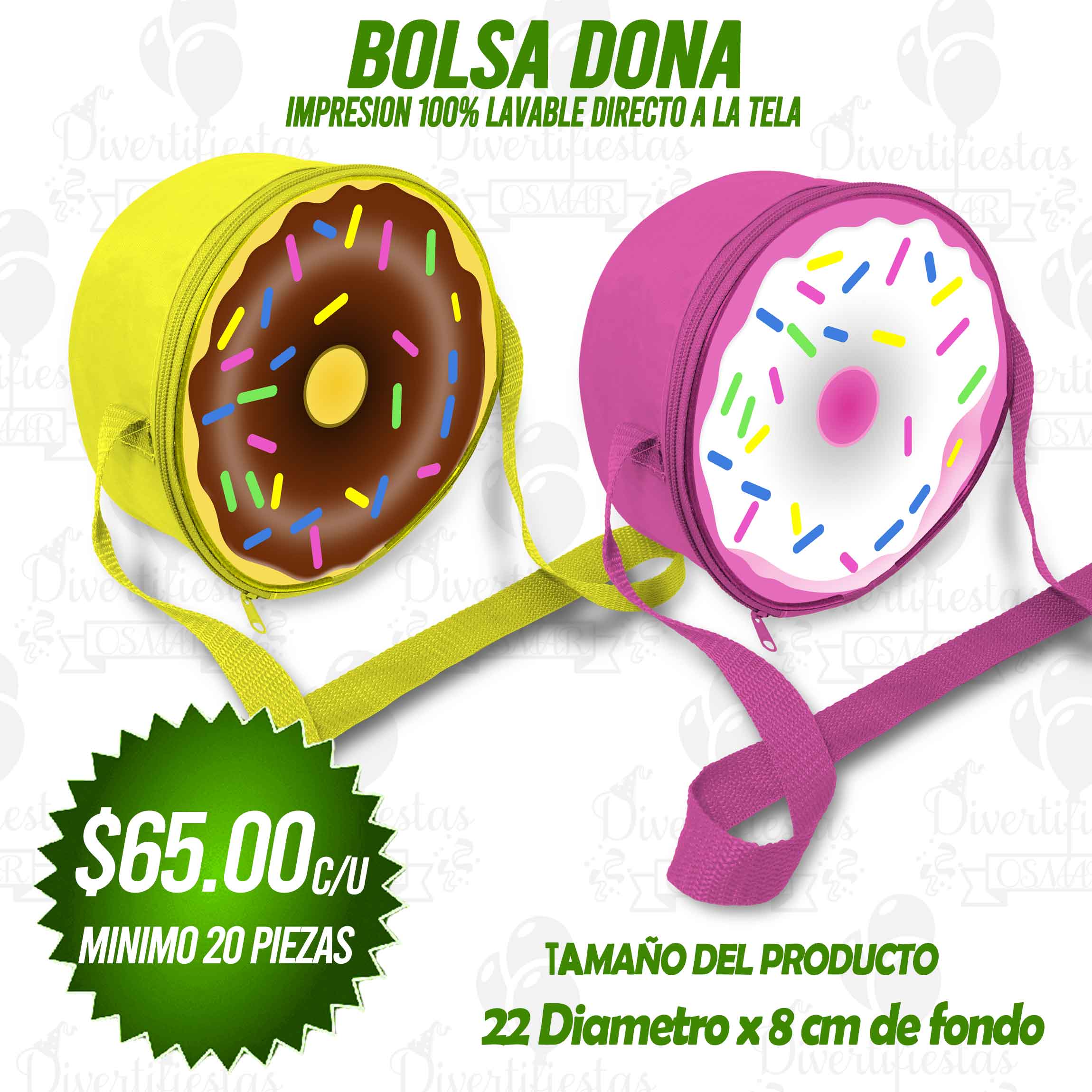 BOLSA DONA  SD-449 Personalizalo del tema de tu preferencia!!
