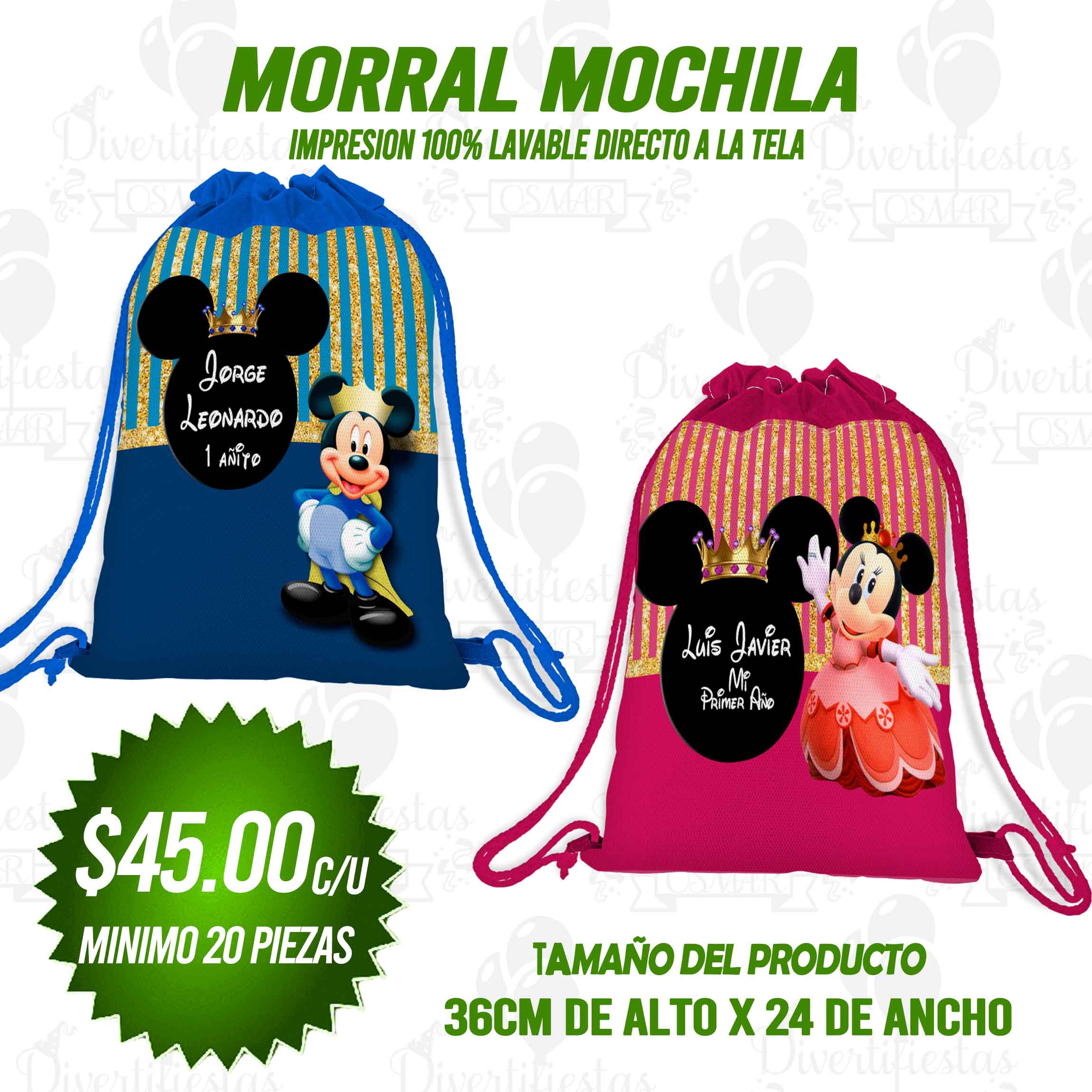 MORRAL MOCHILA