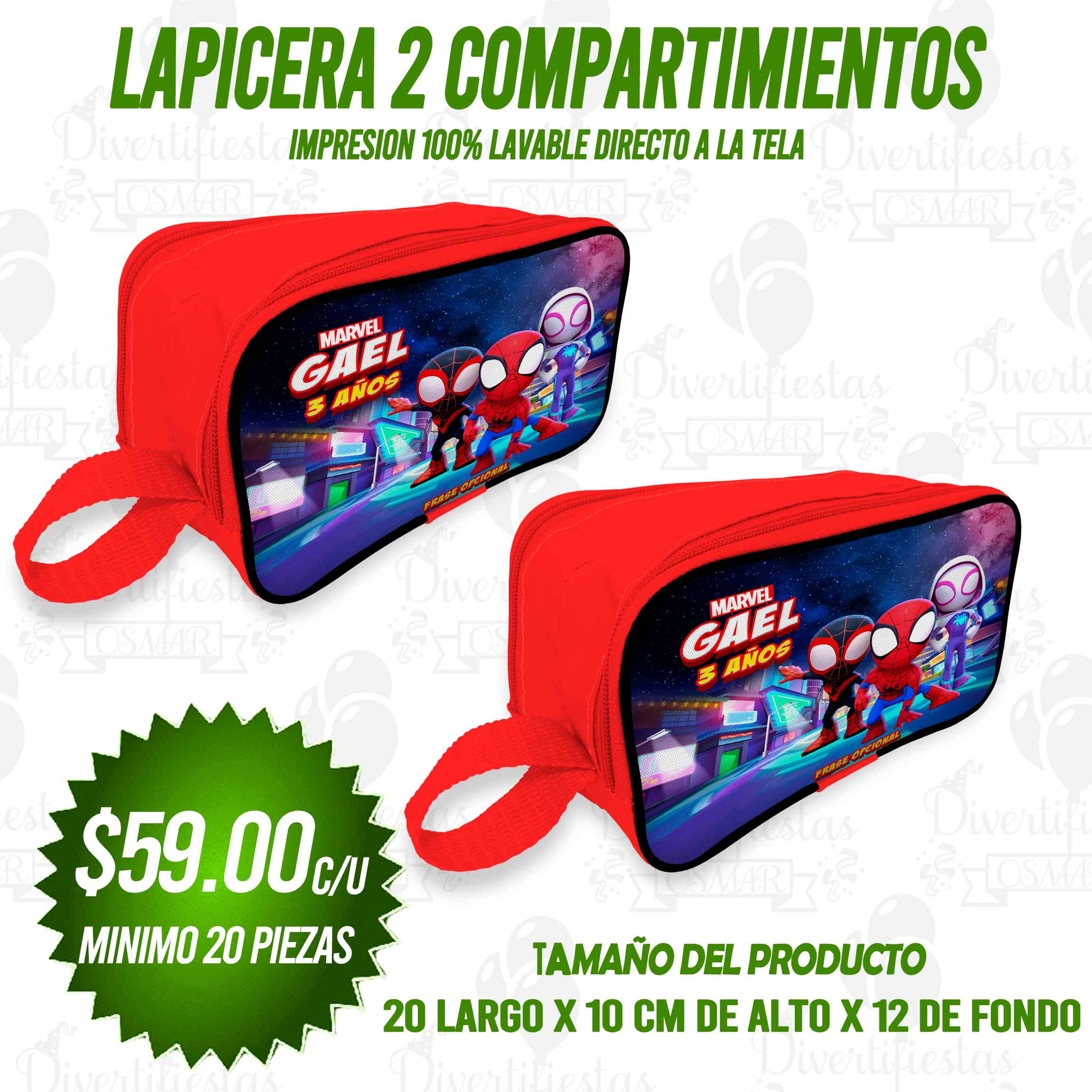 LAPICERA 2 COMPARTIMIENTOS SLD-504