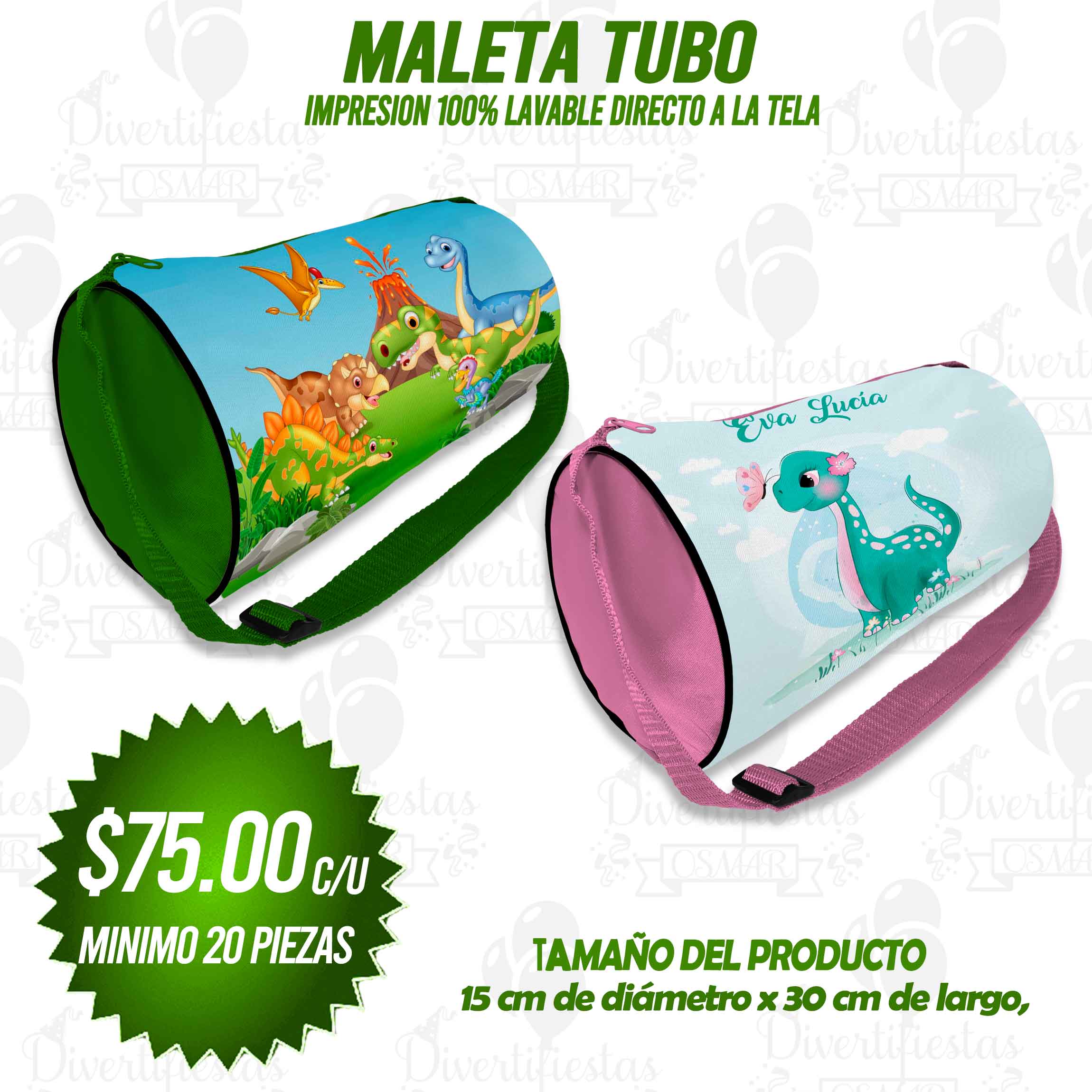 MALETA TUBO