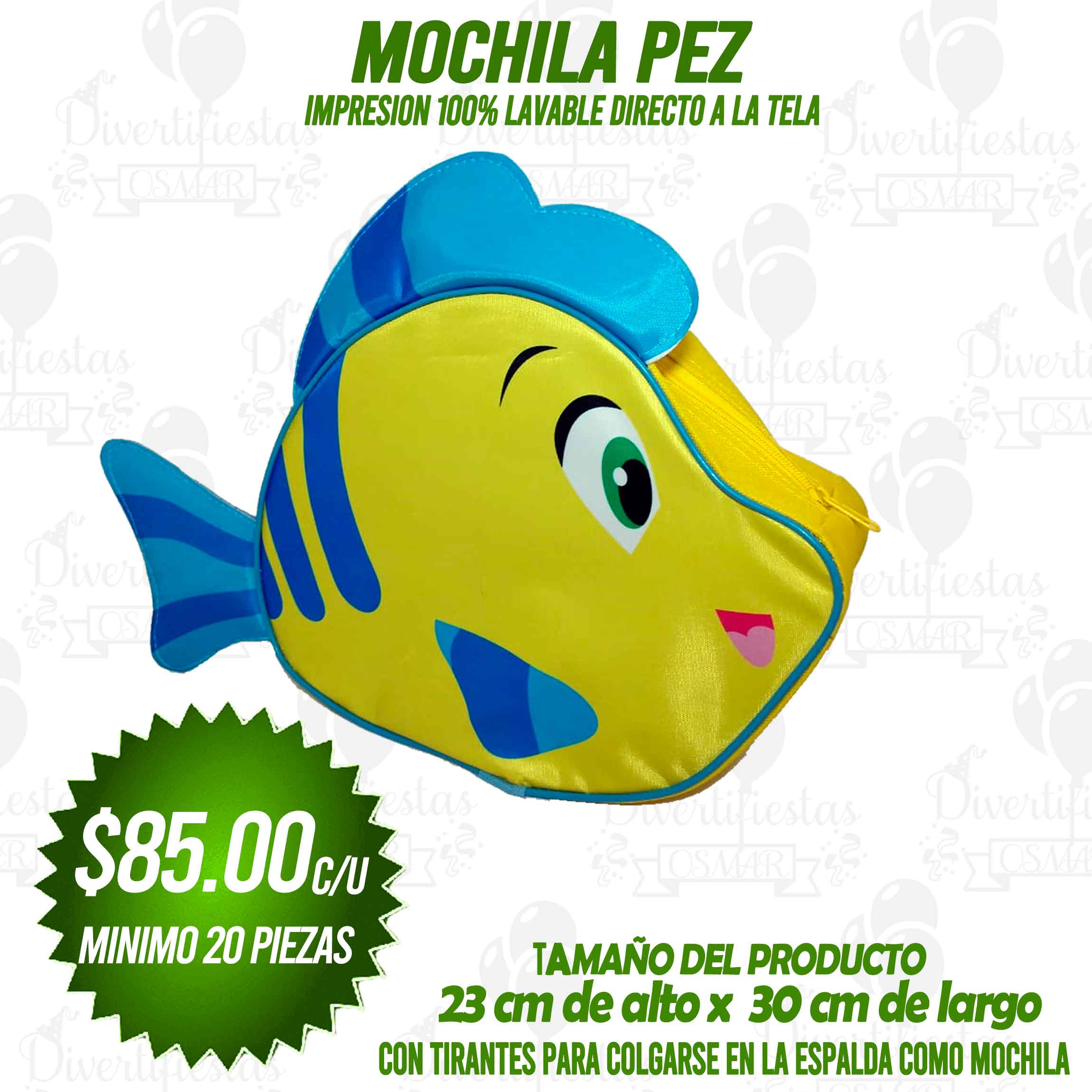 MOCHILA PEZ