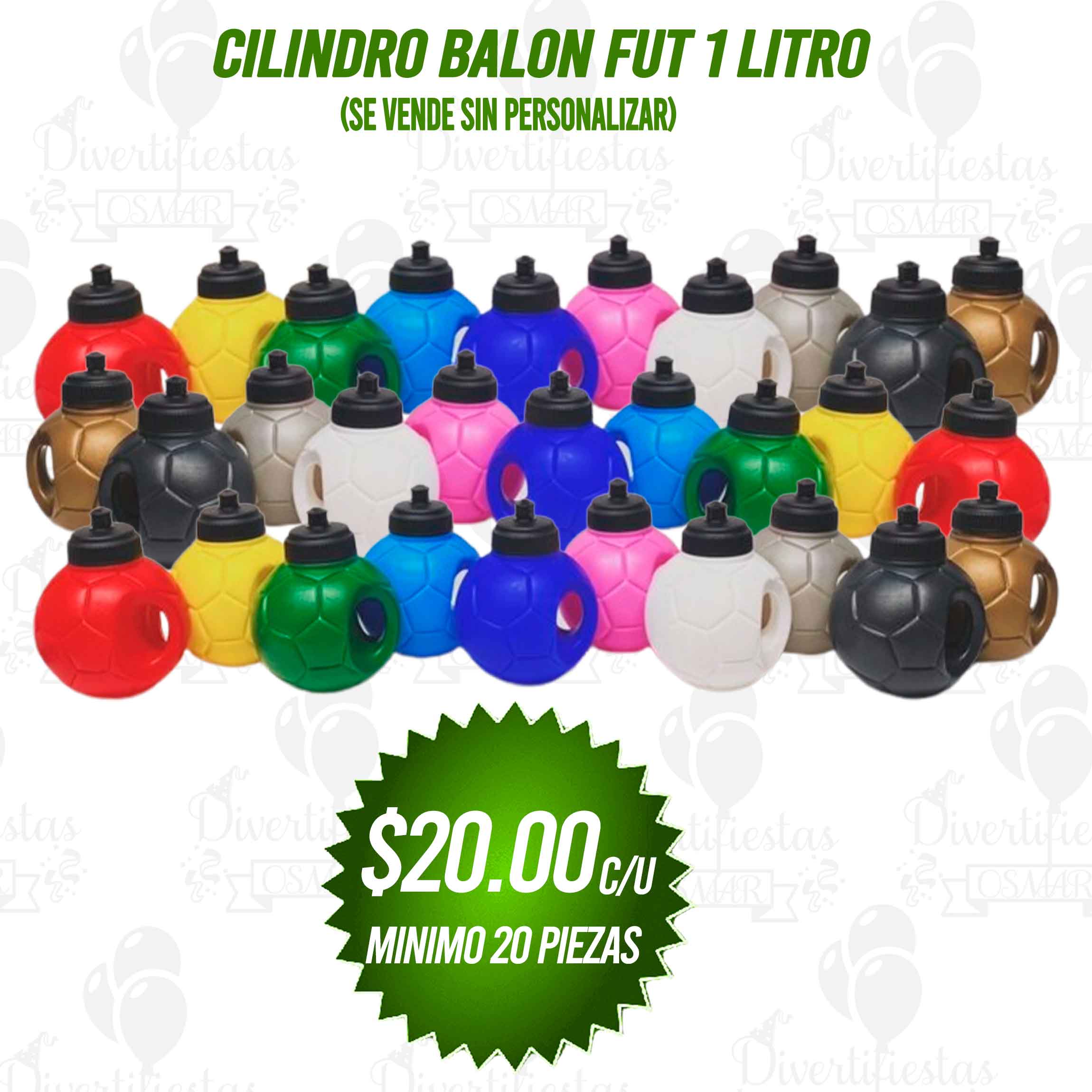 Cilindro balon fut  1 litro(NO SE PERSONALIZA)