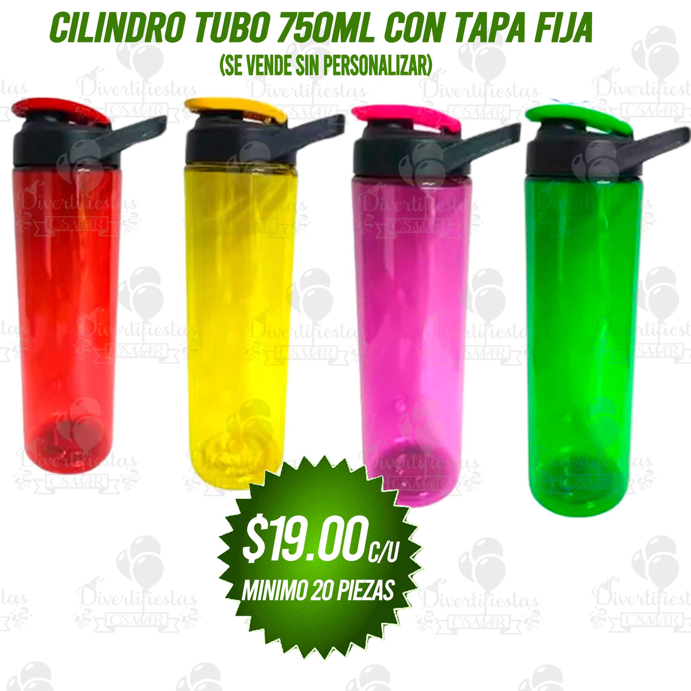Cilindro tubo 750ml  (se vende sin personalizar)