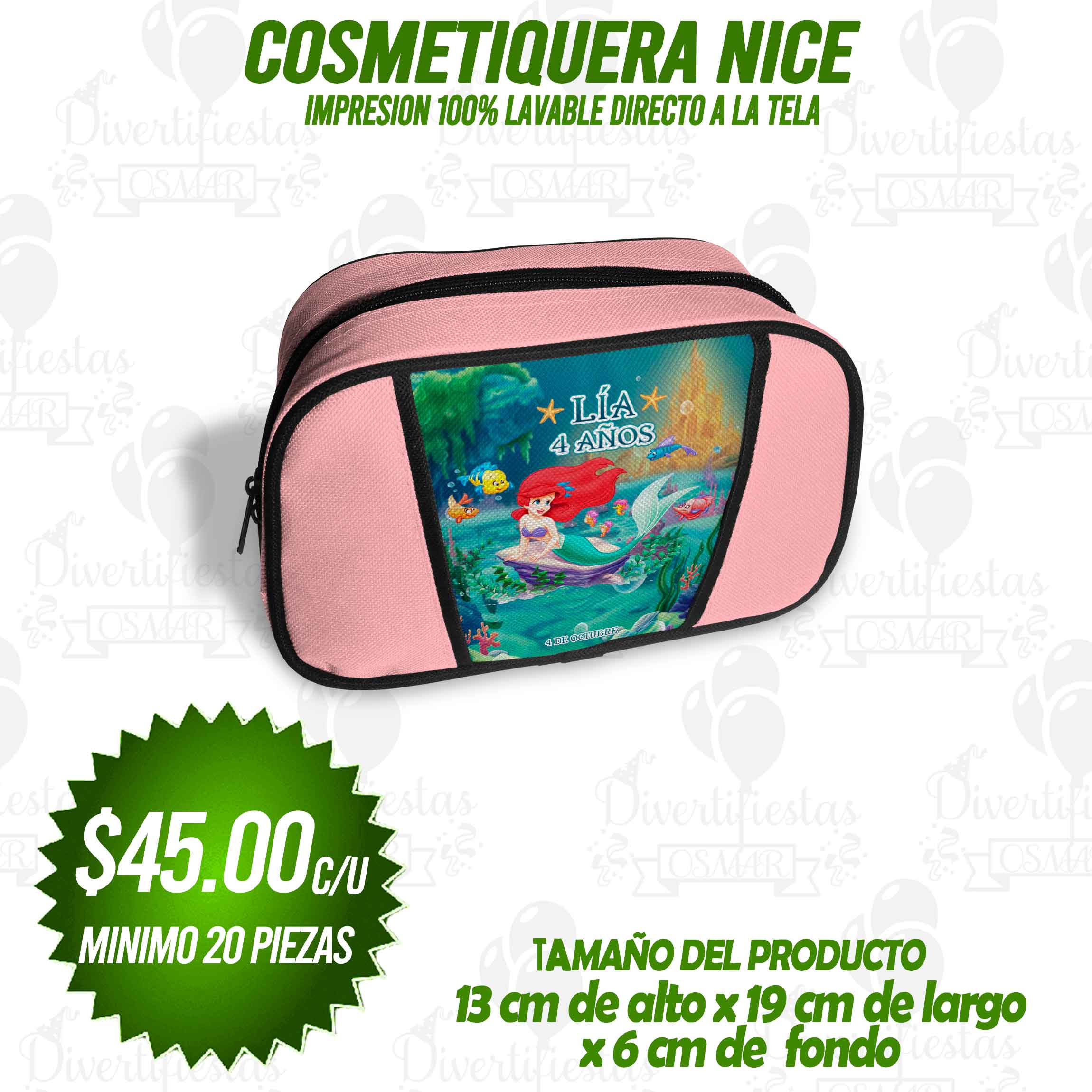 LAPICERA o COSMETIQUERA NICE SCN-528