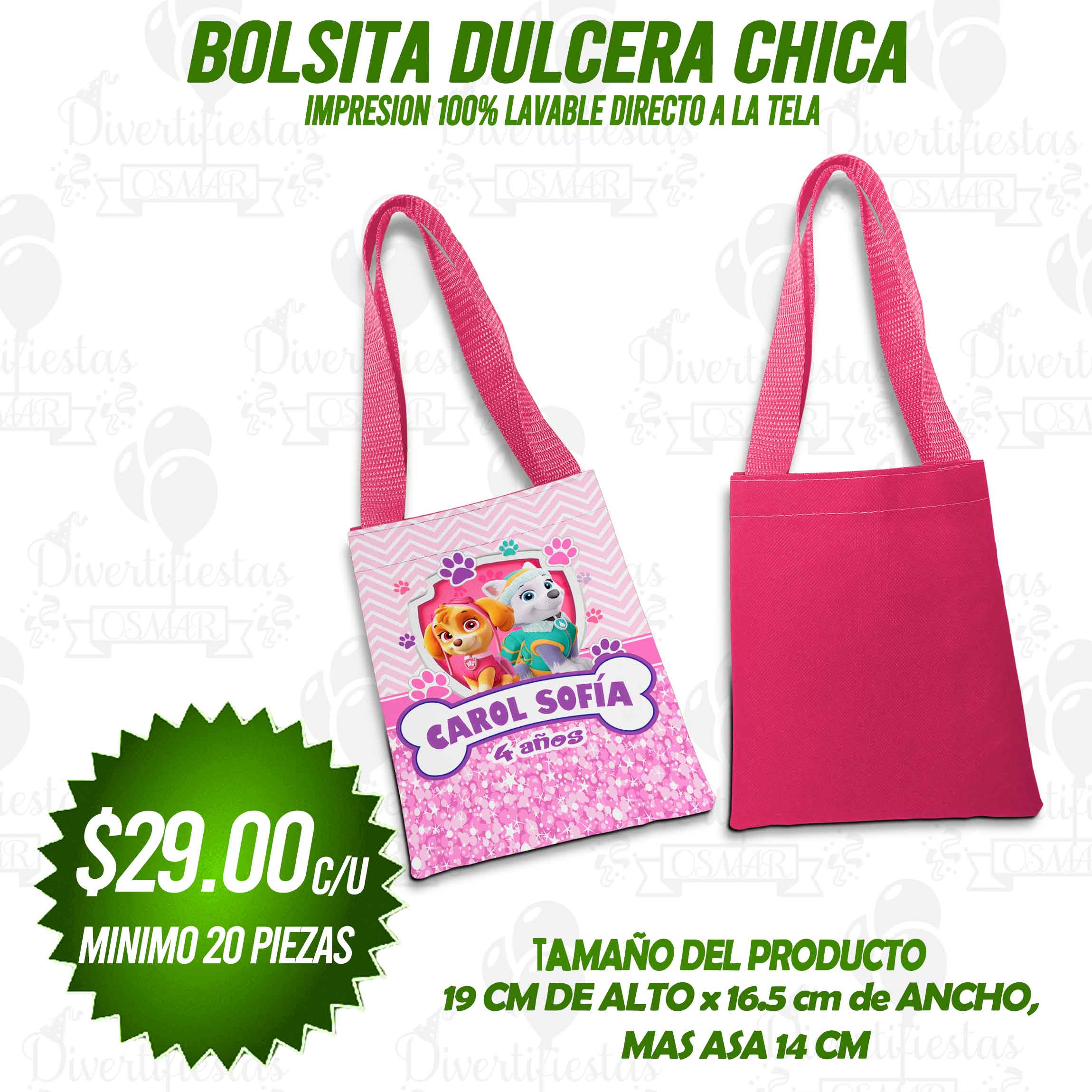 BOLSITA DULCERA CHICA SBDCH-520